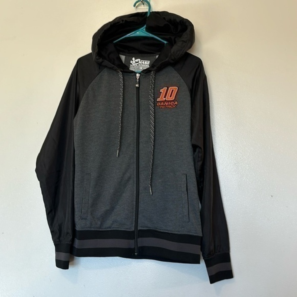 NASCAR  DANICA PATRICK Chase Authentics  Zip Sweater pockets Jacket M